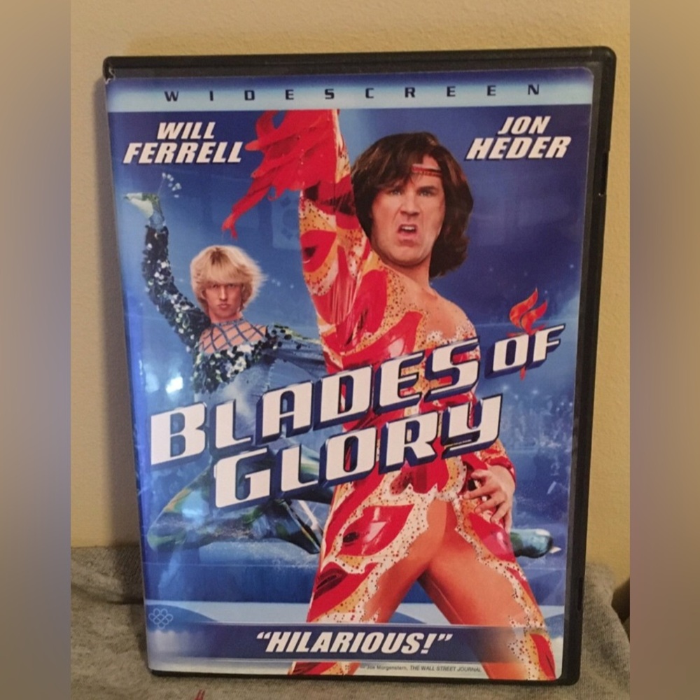 Blades of Glory DVD - Will Ferrell & Jon Heder - Blue Cover